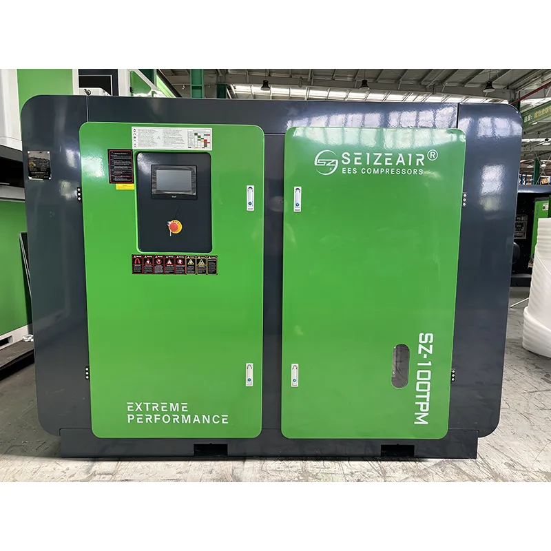 380V industriel PM VSD to-trins skrueluftkompressor